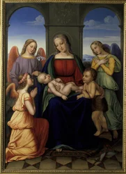 Madonna with Angels